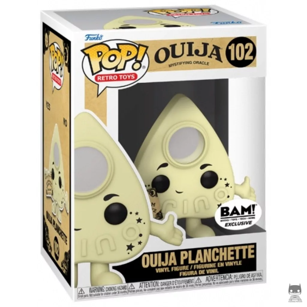 Figura Funko Pop! Puntero de Ouija en su caja