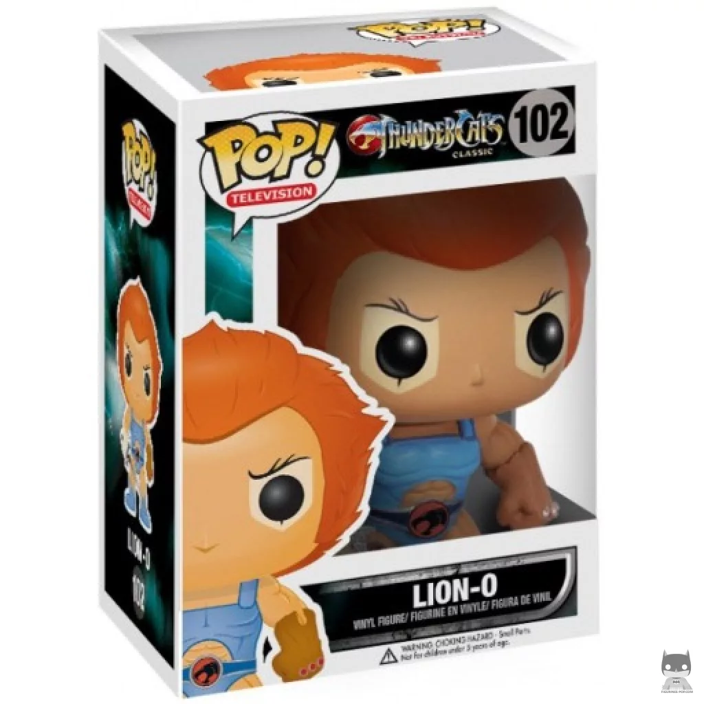 Figura Funko Pop! Leono en su caja