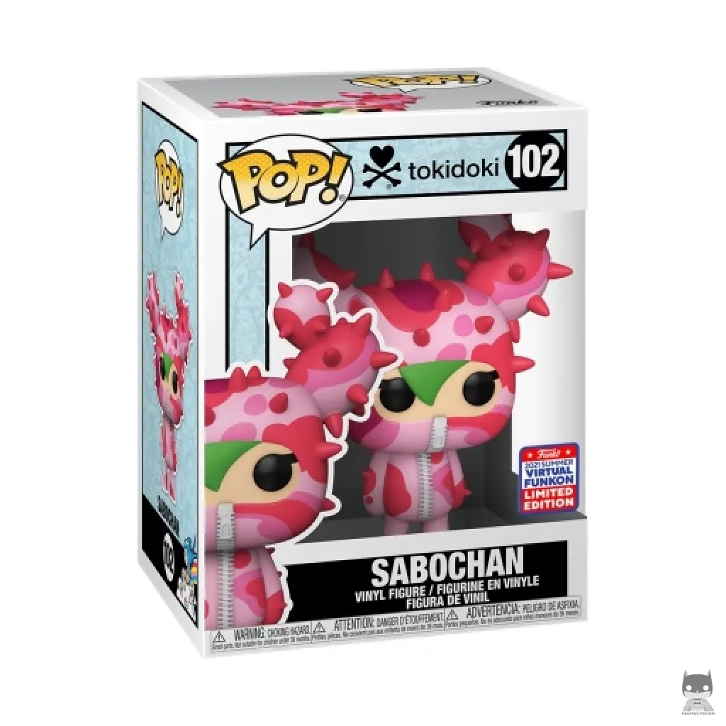 Figura Funko Pop! Sabochan en su caja