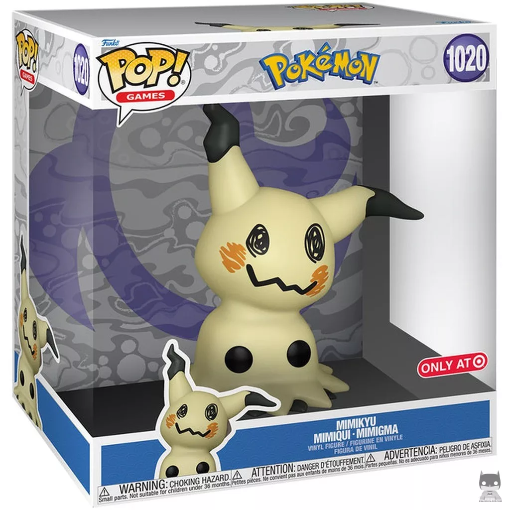 Figura Funko Pop! Mimikyu (Supersized) en su caja