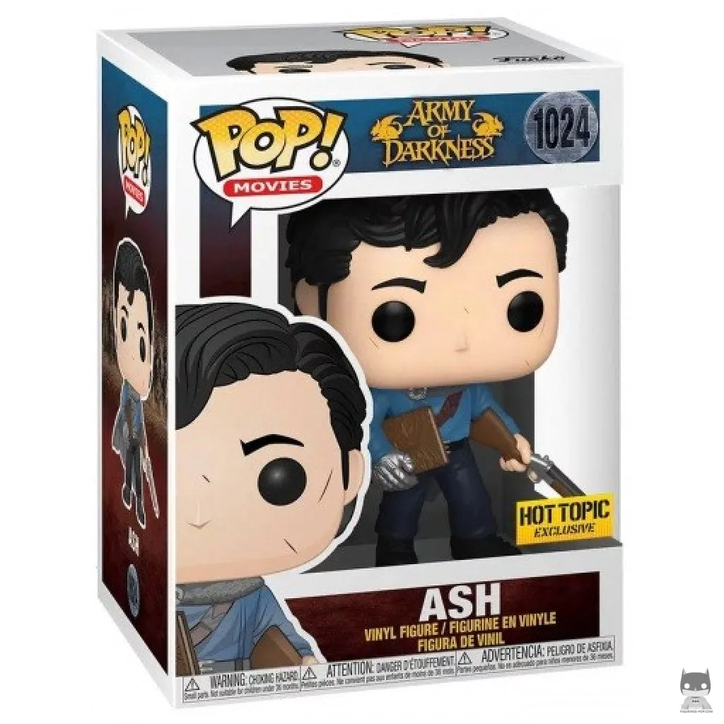 Figura Funko Pop! Ash en su caja