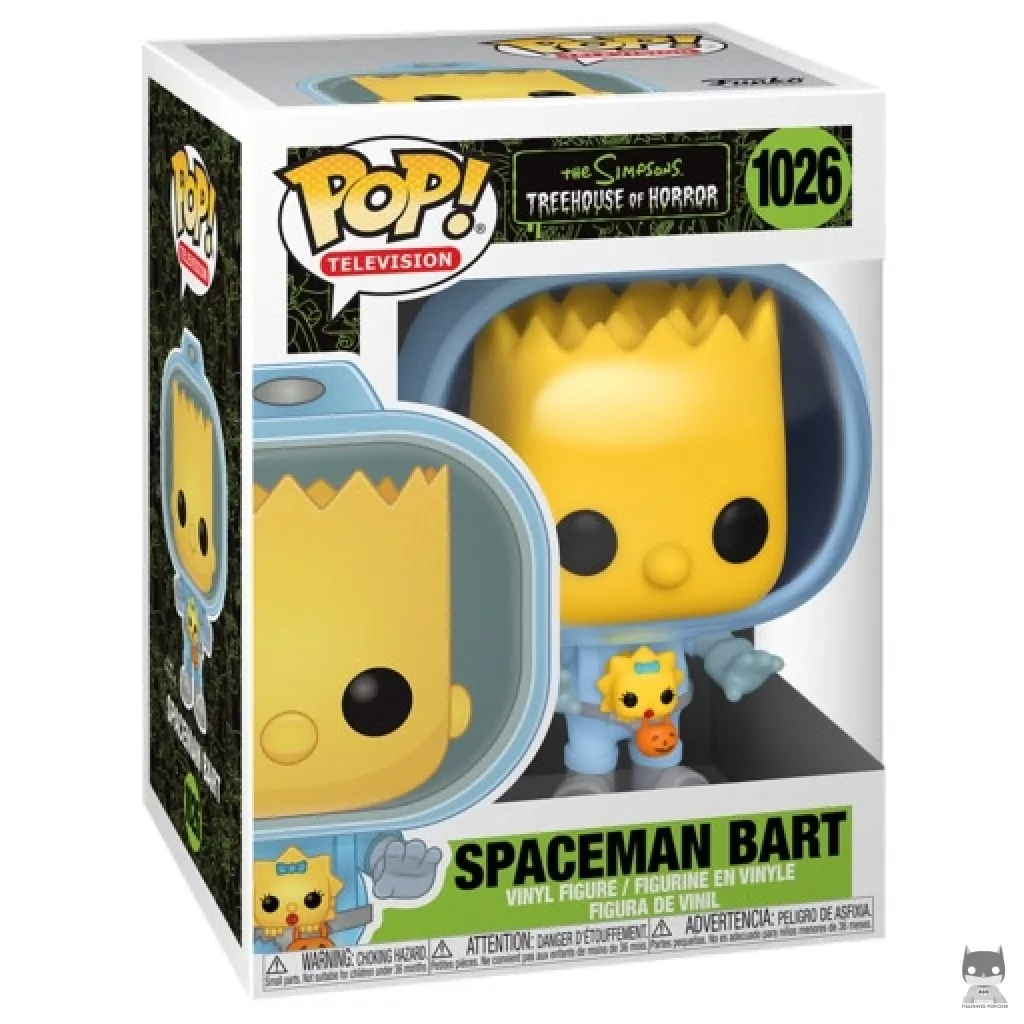 Figura Funko Pop! Bart astronauta en su caja