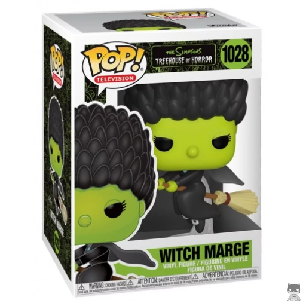 Figura Funko Pop! Marge bruja en su caja
