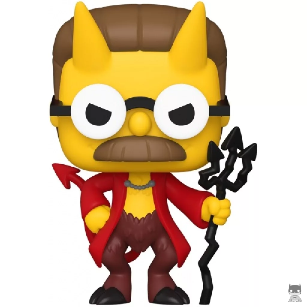 Figura Funko Pop! Flanders diablo (Los Simpson: La casa-árbol del terror)