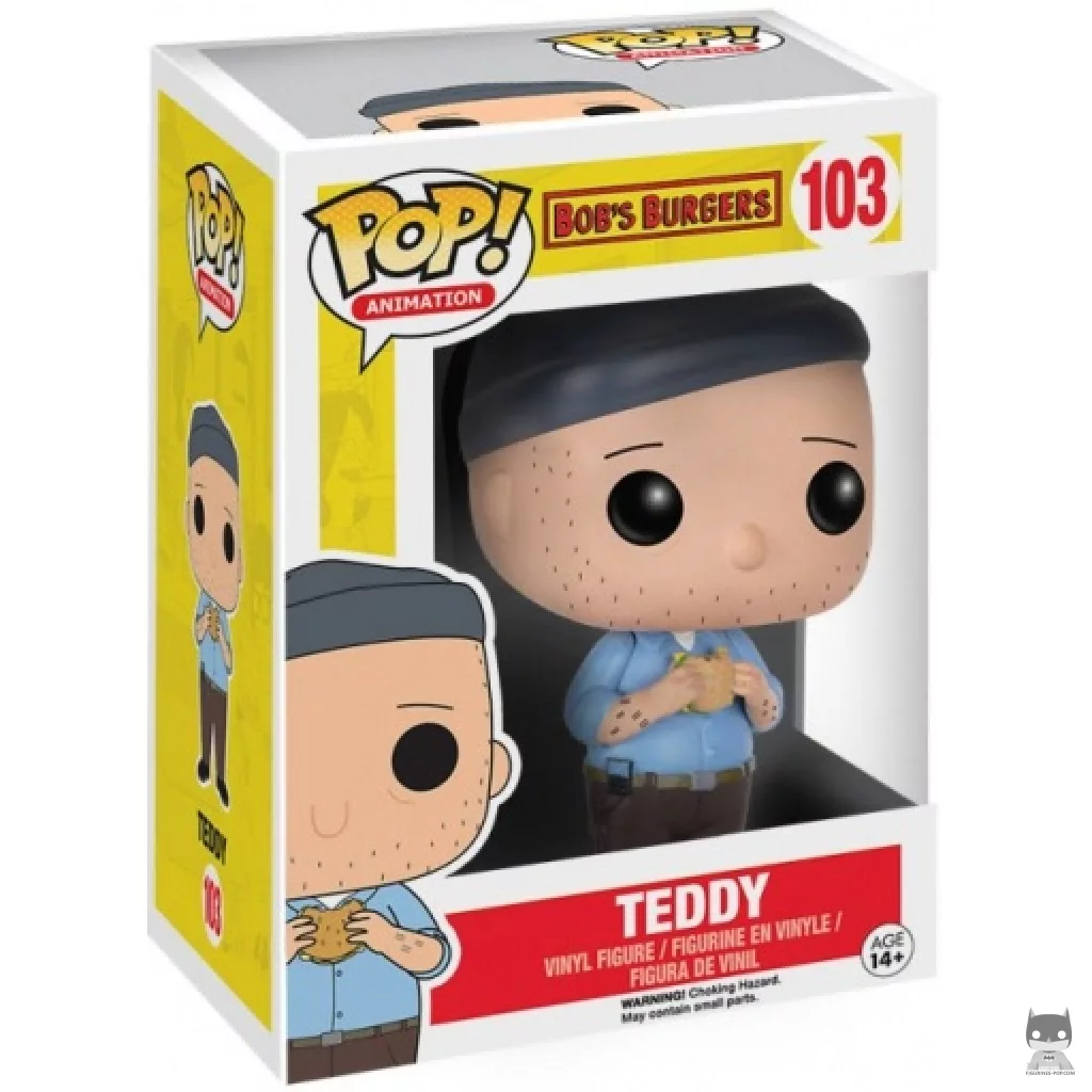 Figura Funko Pop! Teddy Francisco en su caja