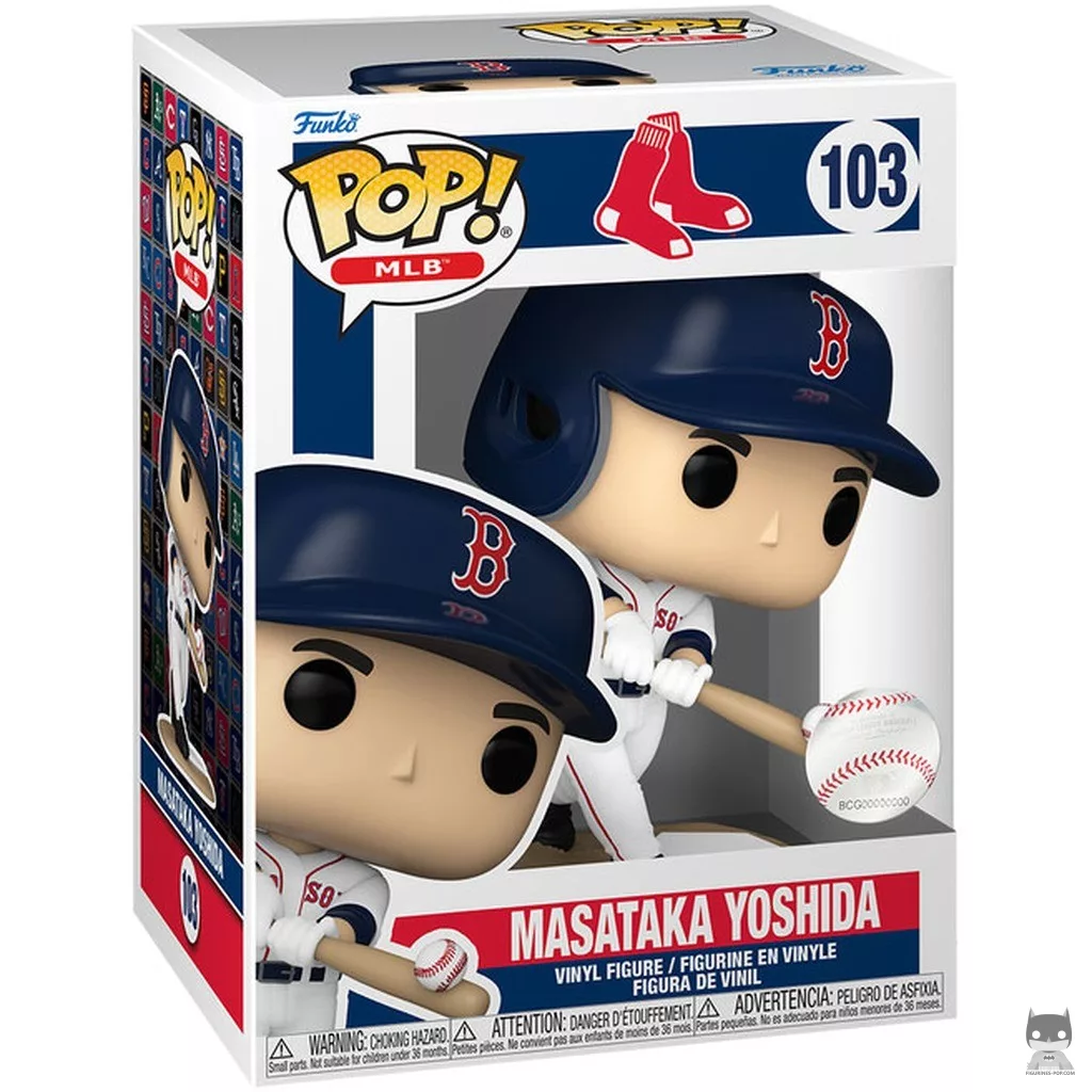Figura Funko Pop! Masataka Yoshida en su caja