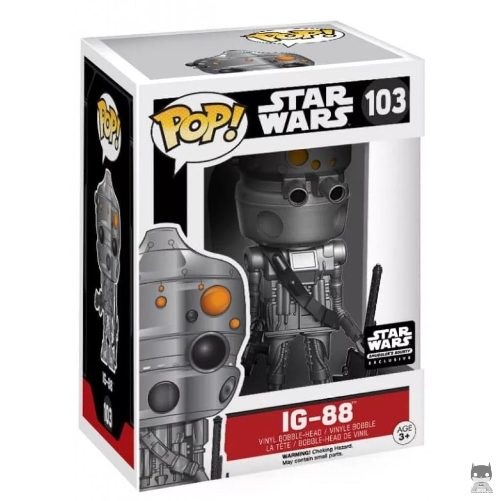 Figura Funko Pop! IG-88 en su caja