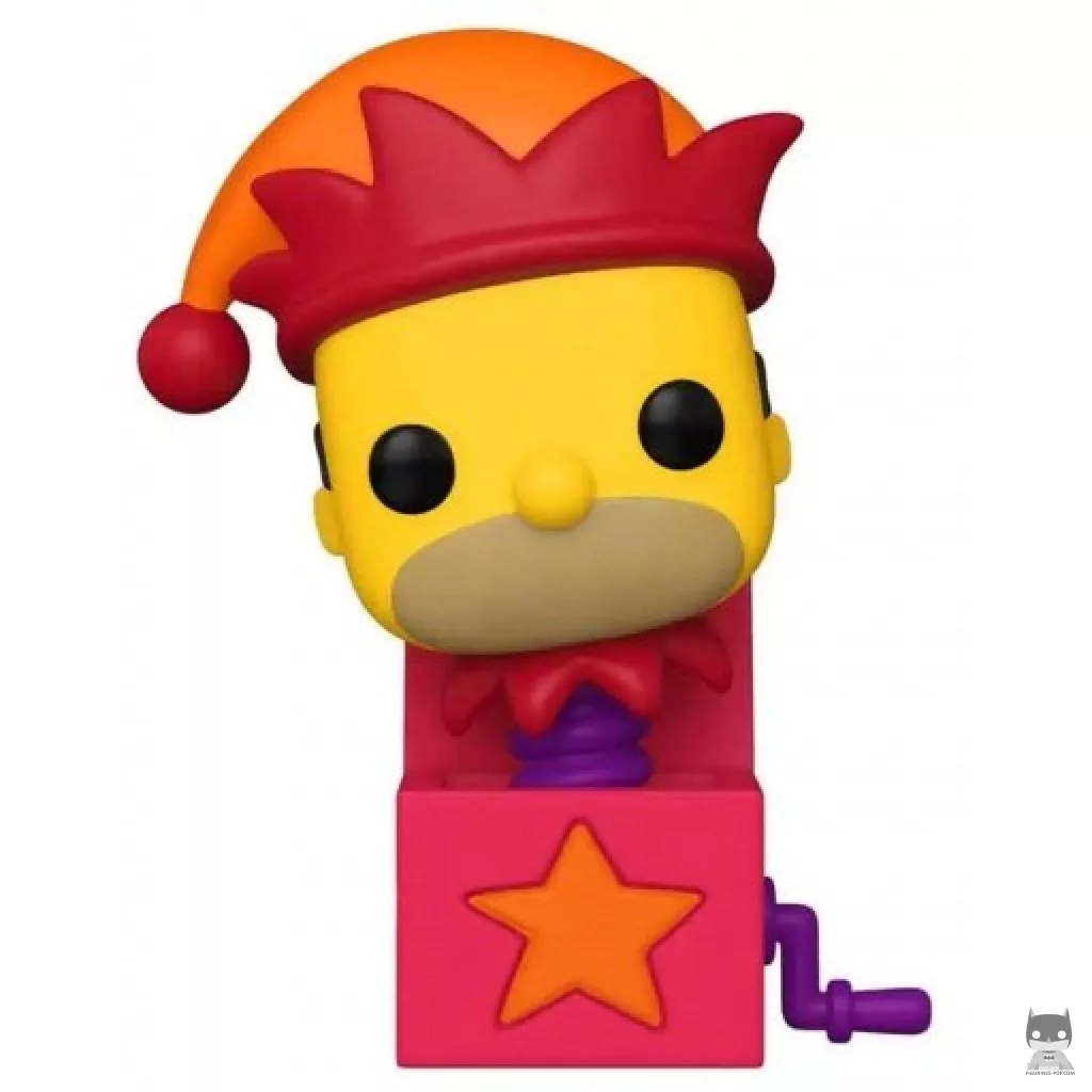Figura Funko Pop! Homer Simpson (Brilla en la oscuridad) (Los Simpson: La casa-árbol del terror)