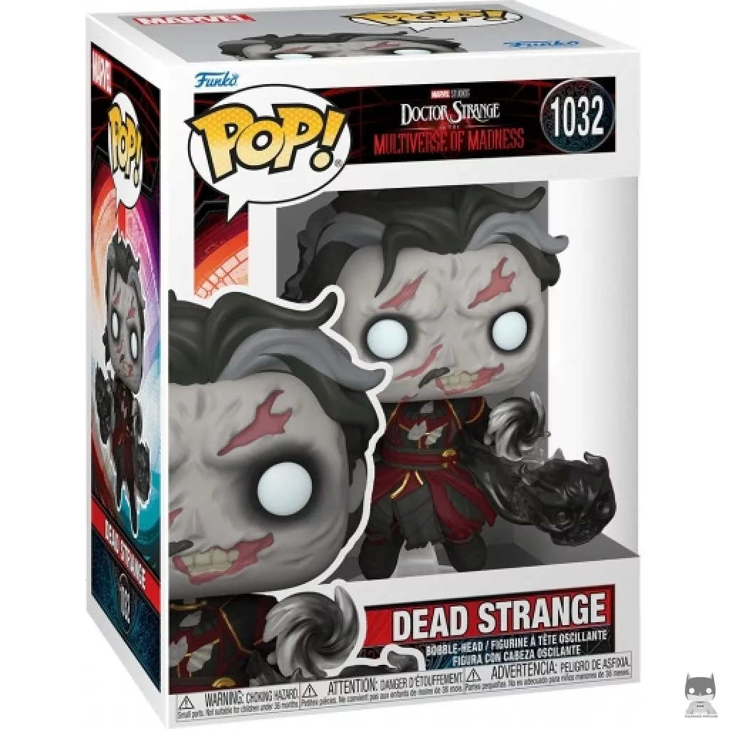 Figura Funko Pop! Strange muerto en su caja