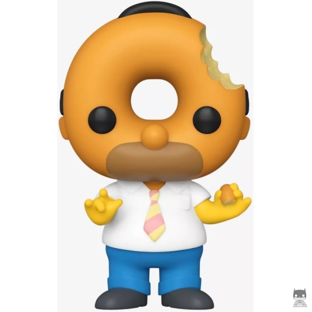 Figura Funko Pop! Homer cabeza de donut (Los Simpson: La casa-árbol del terror)