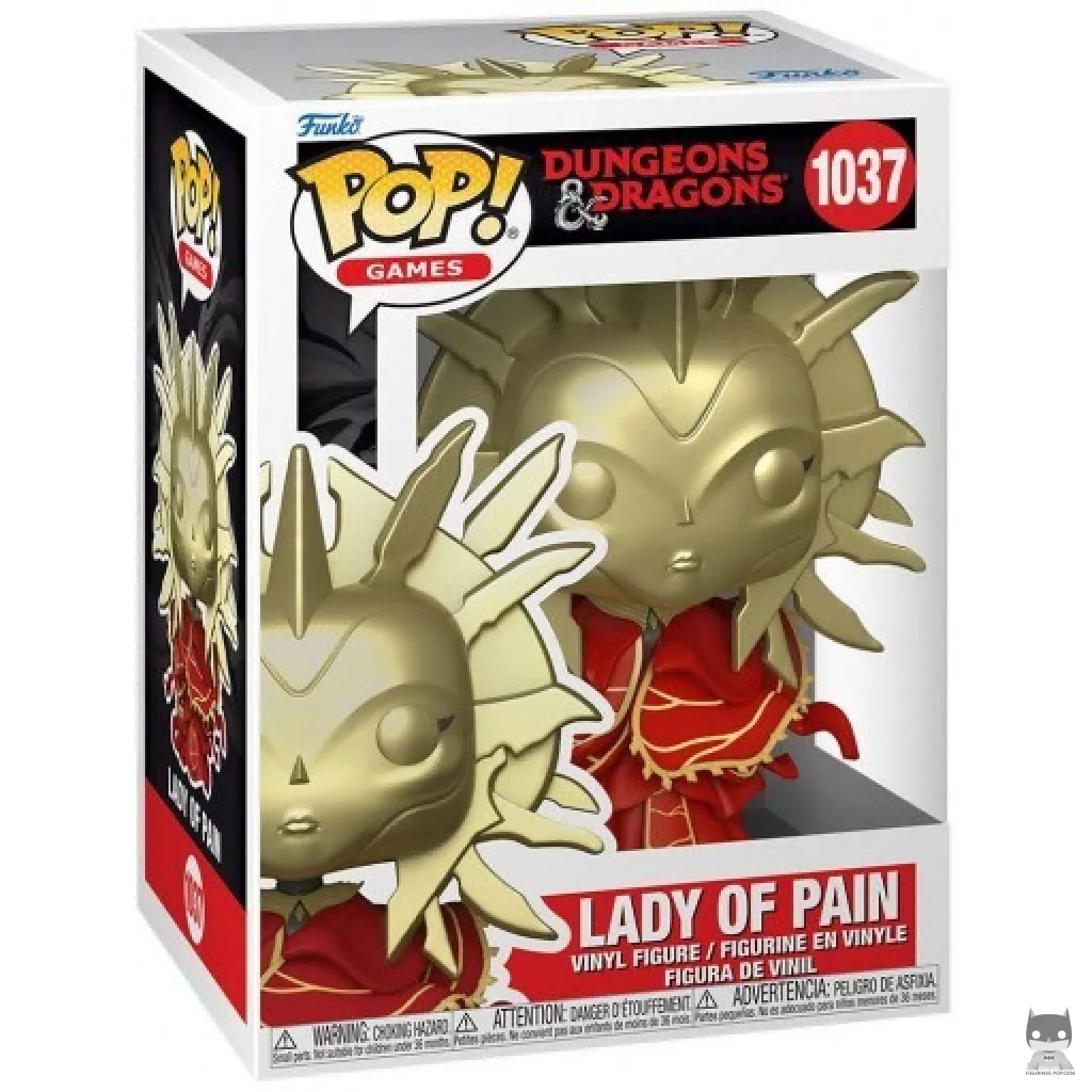 Figura Funko Pop! Dama del Dolor en su caja