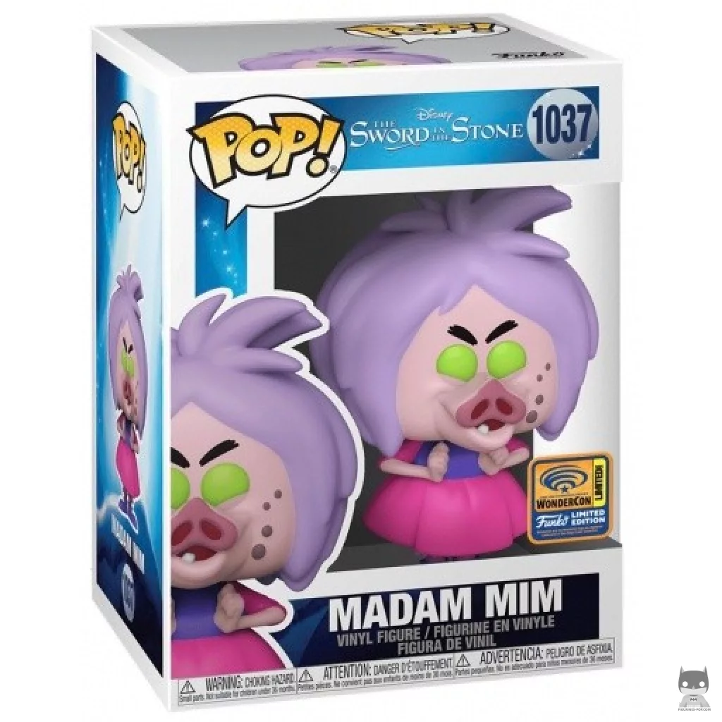 Figura Funko Pop! Madam Mim en su caja