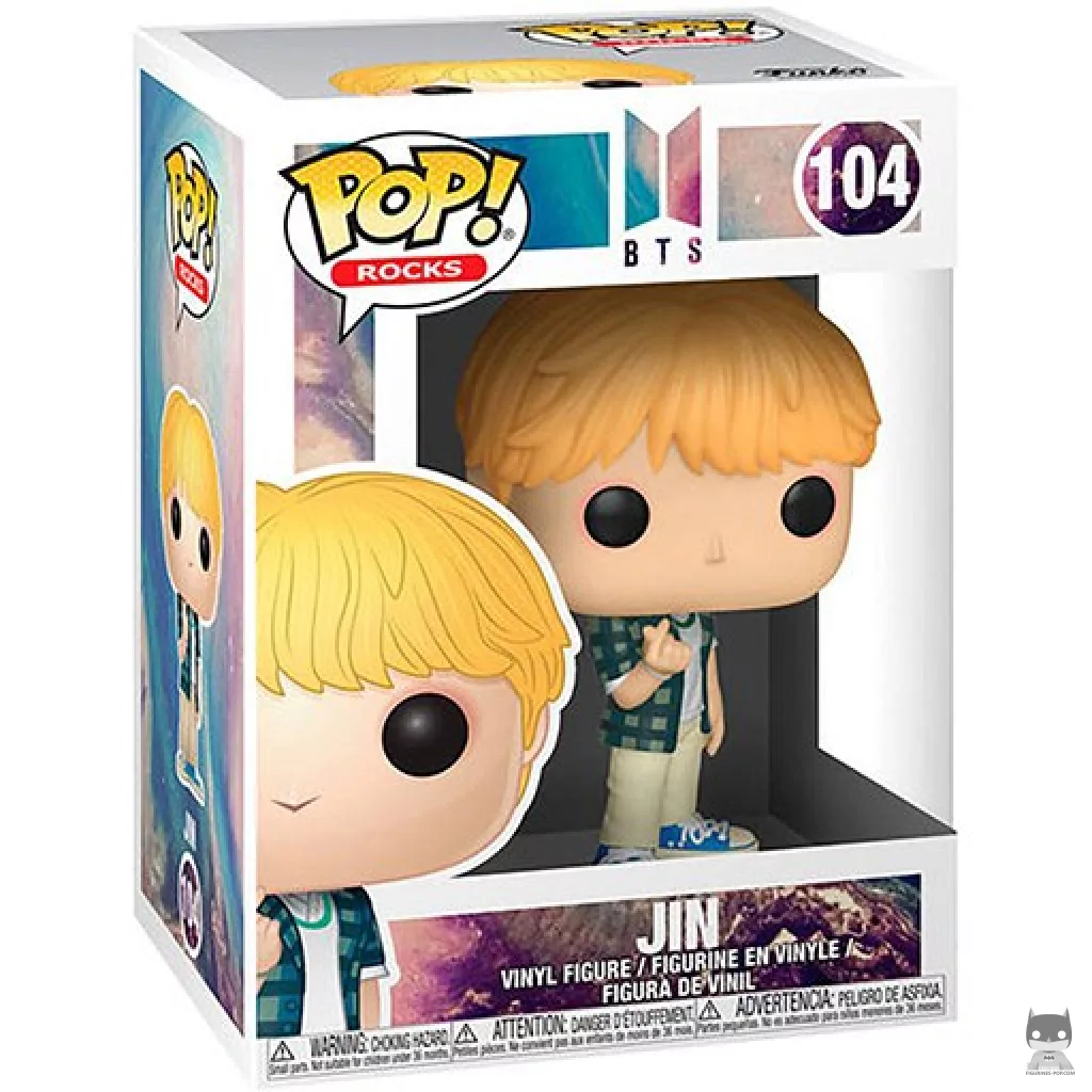 Figura Funko Pop! Jin en su caja