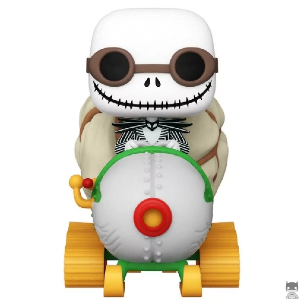 Figura Funko Pop! Jack Skellington en moto de nieve (Pesadilla antes de Navidad)