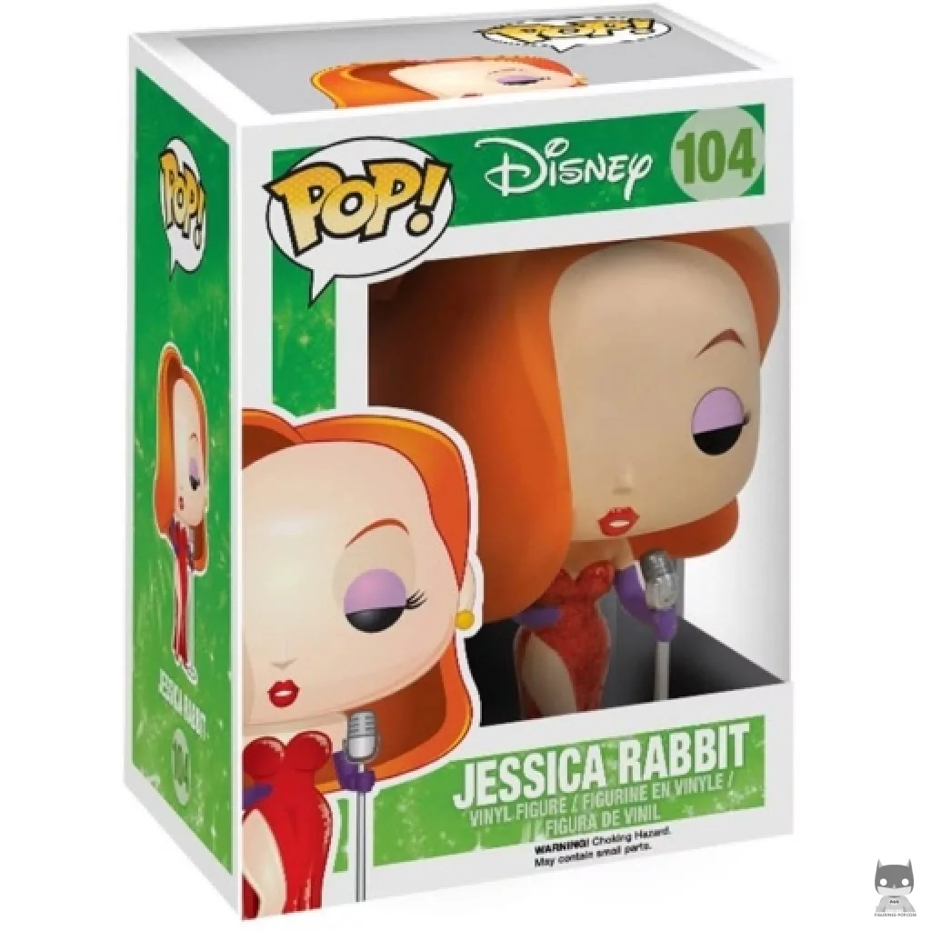 Figura Funko Pop! Jessica Rabbit en su caja