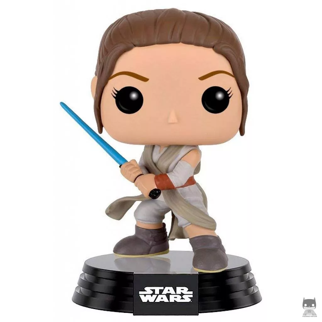 Figura Funko Pop! Rey con sable de luz (Star Wars: Episodio VII, El despertar de la Fuerza)