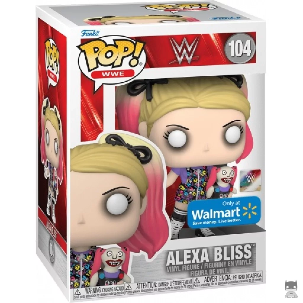 Figura Funko Pop! Alexa Bliss en su caja
