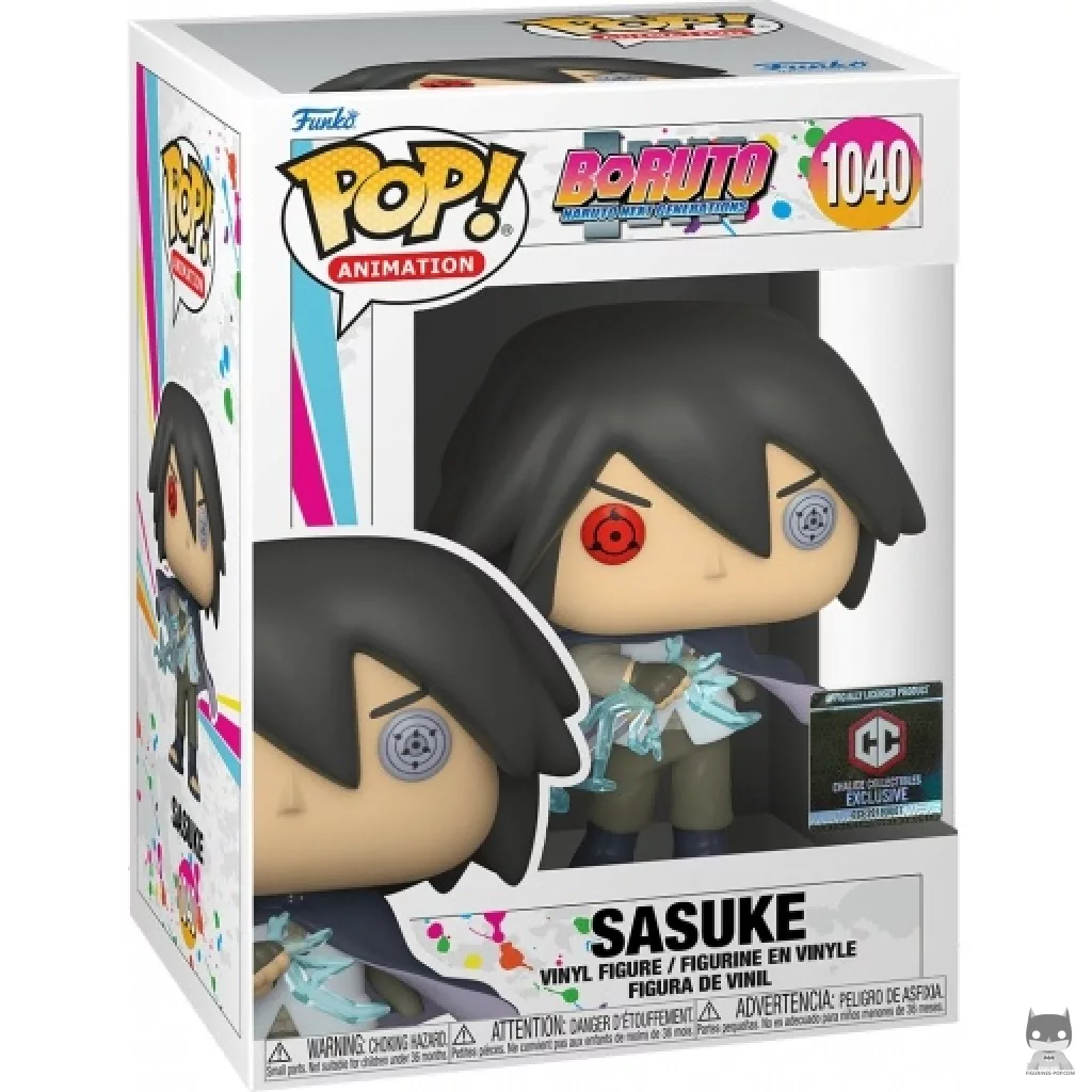 Figura Funko Pop! Sasuke en su caja
