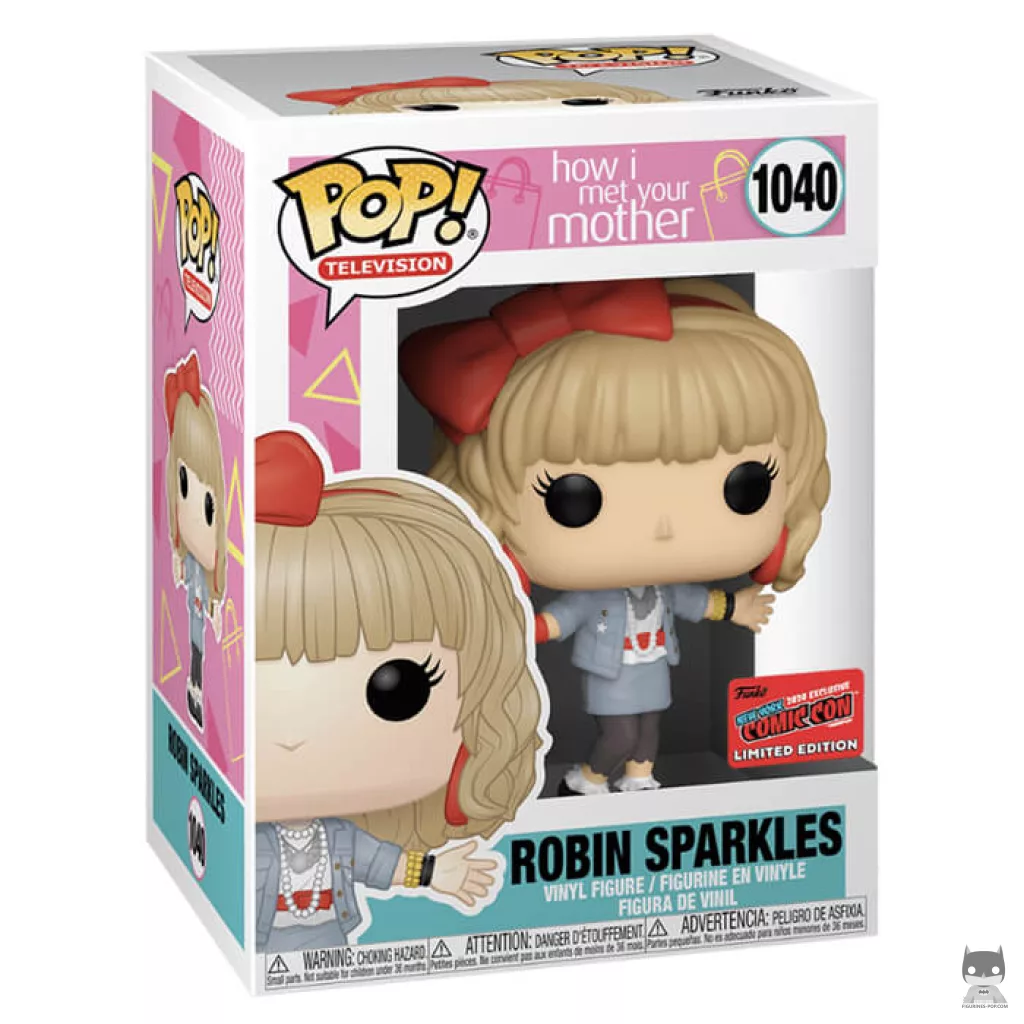 Figura Funko Pop! Robin Sparkles en su caja