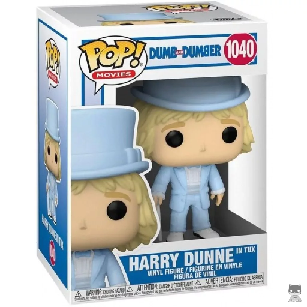 Figura Funko Pop! Harry Dunne con esmoquin en su caja