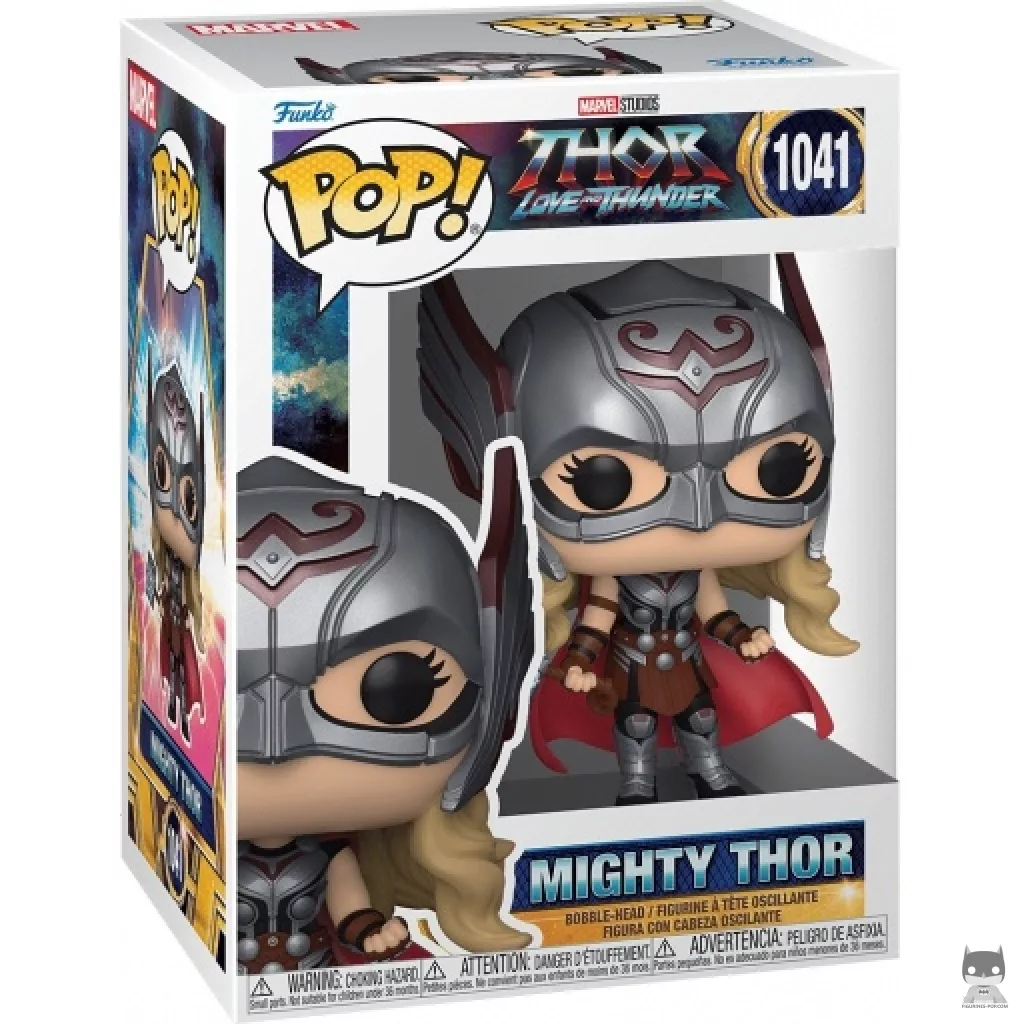 Figura Funko Pop! Mighty Thor en su caja