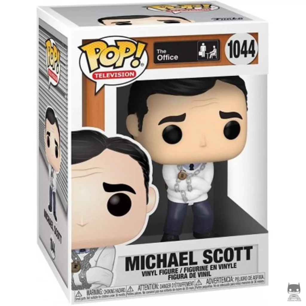 Figura Funko Pop! Michael Scott en su caja