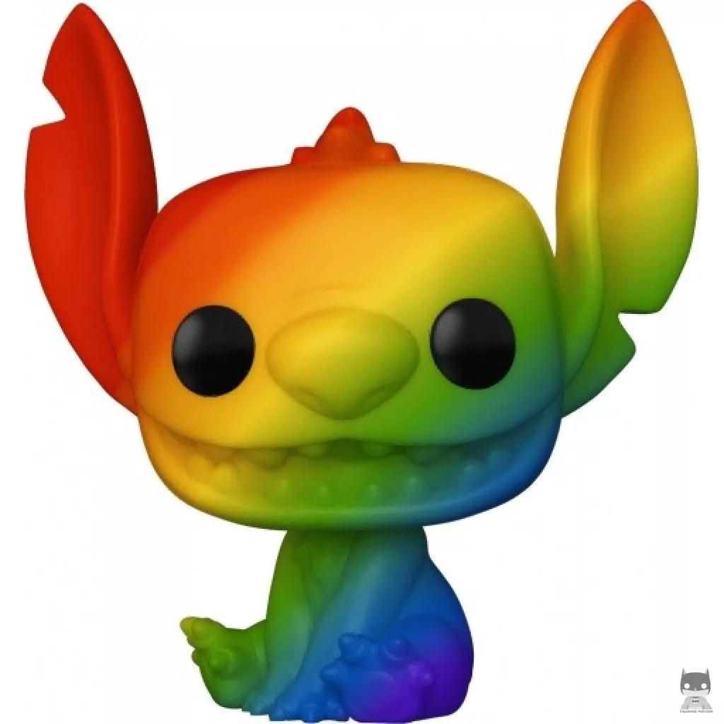 Figura Funko Pop! Stitch sonriendo (Arcoíris) (Lilo y Stitch)