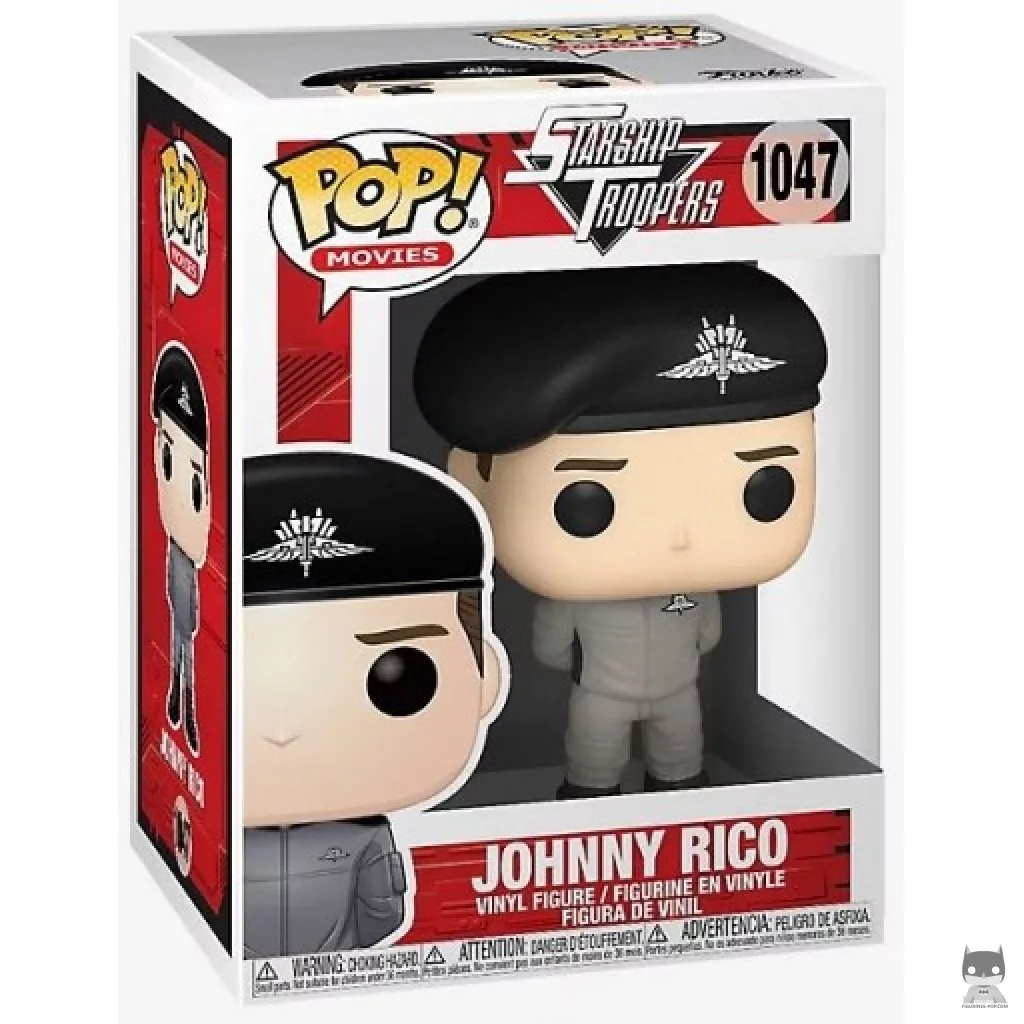 Figura Funko Pop! Johnny Rico en su caja