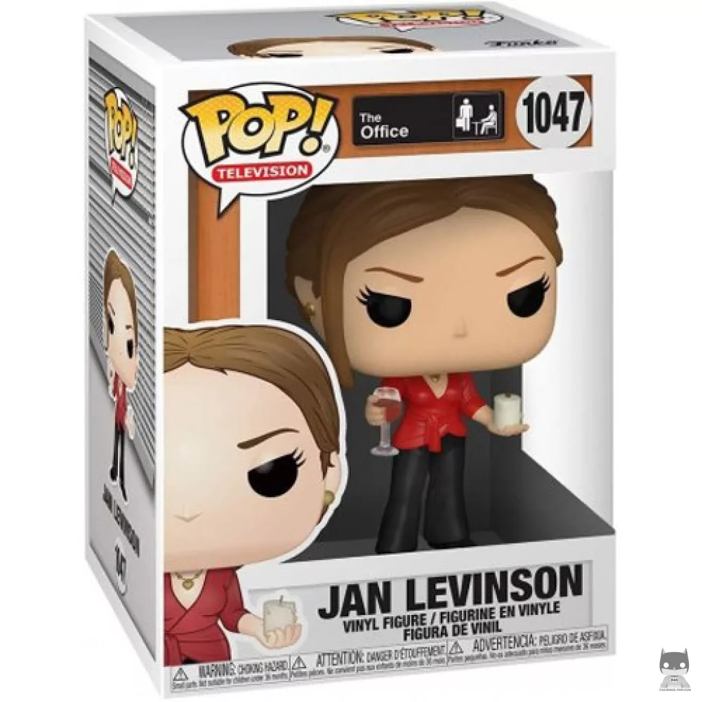 Figura Funko Pop! Jan Levinson en su caja