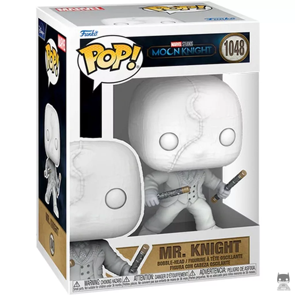 Figura Funko Pop! Mister Knight en su caja