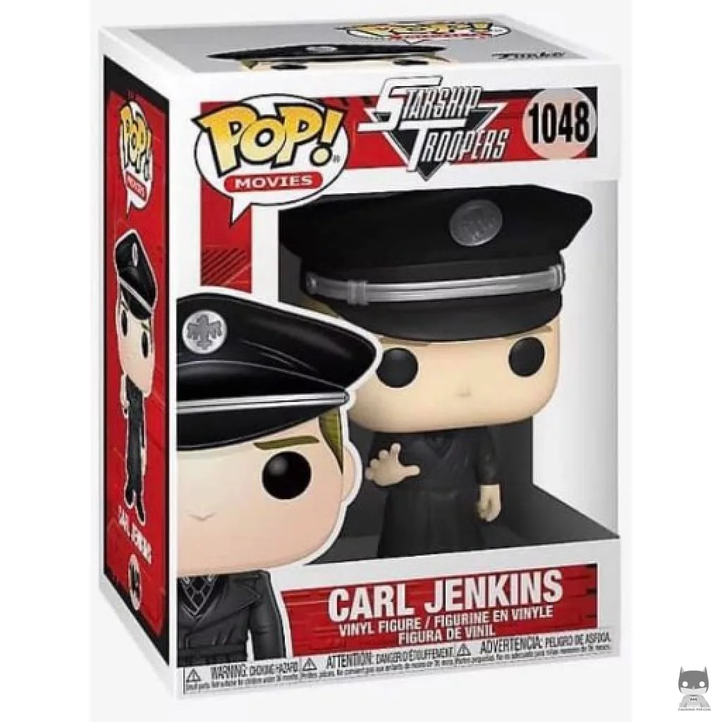 Figura Funko Pop! Carl Jenkins en su caja