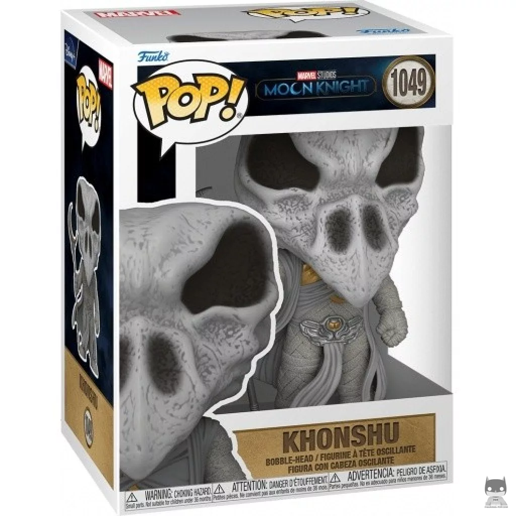 Figura Funko Pop! Khonshu en su caja