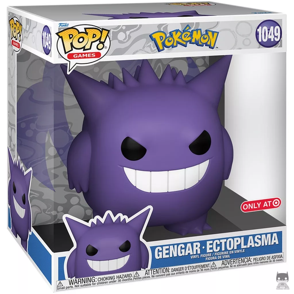Figura Funko Pop! Gengar (Supersized) en su caja