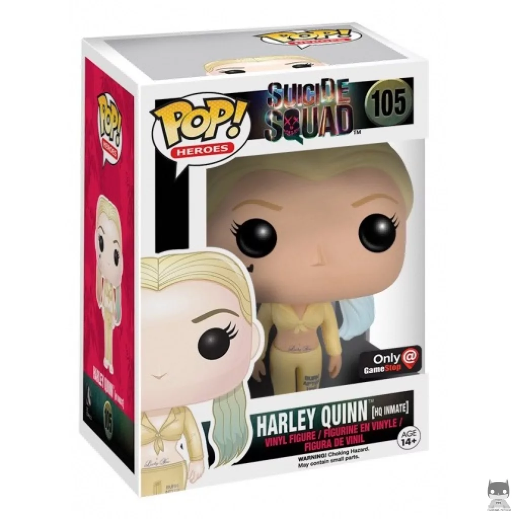 Figura Funko Pop! Harley Quinn reclusa en su caja