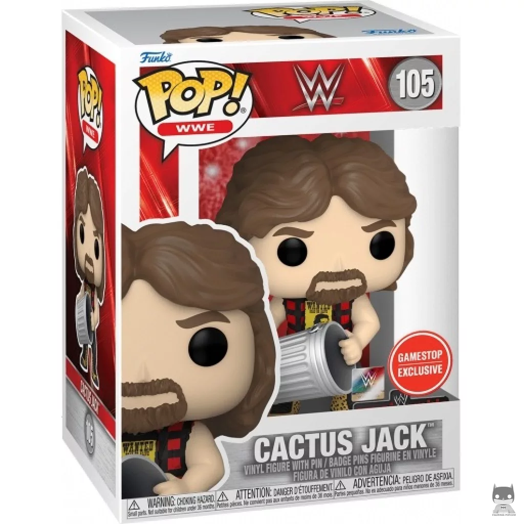 Figura Funko Pop! Cactus Jack en su caja