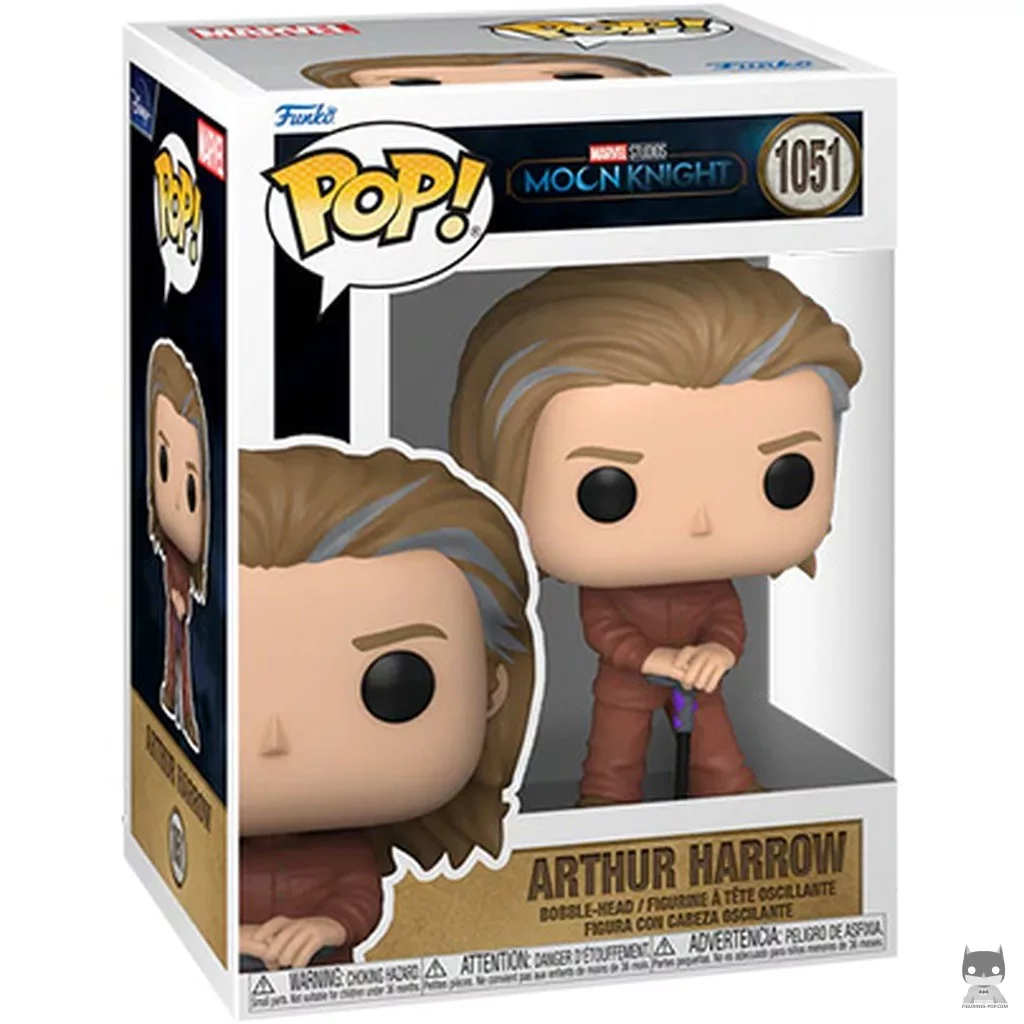 Figura Funko Pop! Arthur Harrow en su caja