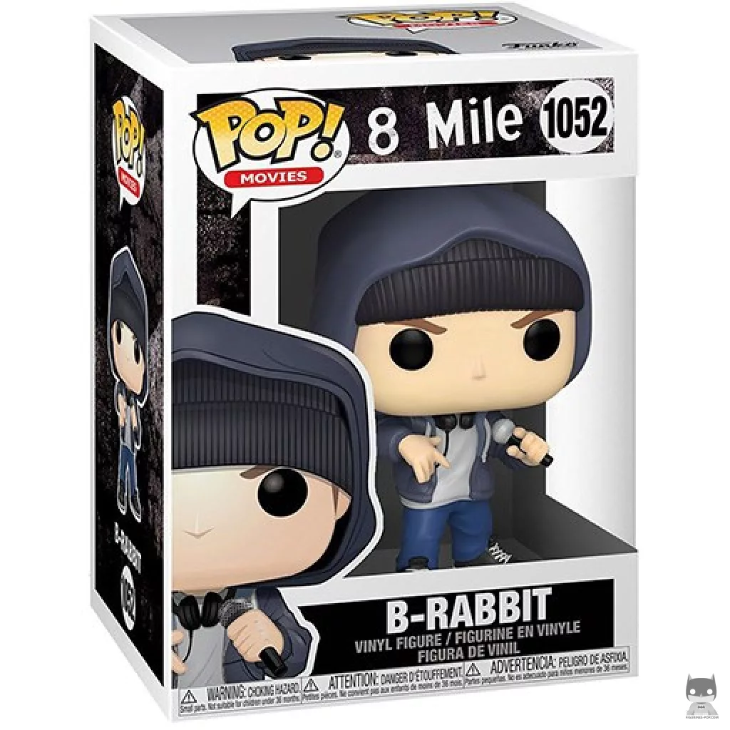Figura Funko Pop! B-Rabbit Eminem en su caja