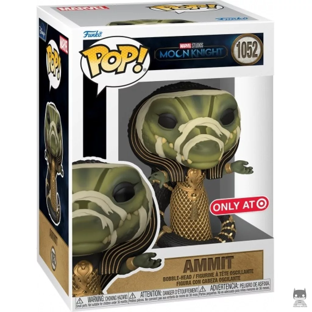 Figura Funko Pop! Ammit en su caja