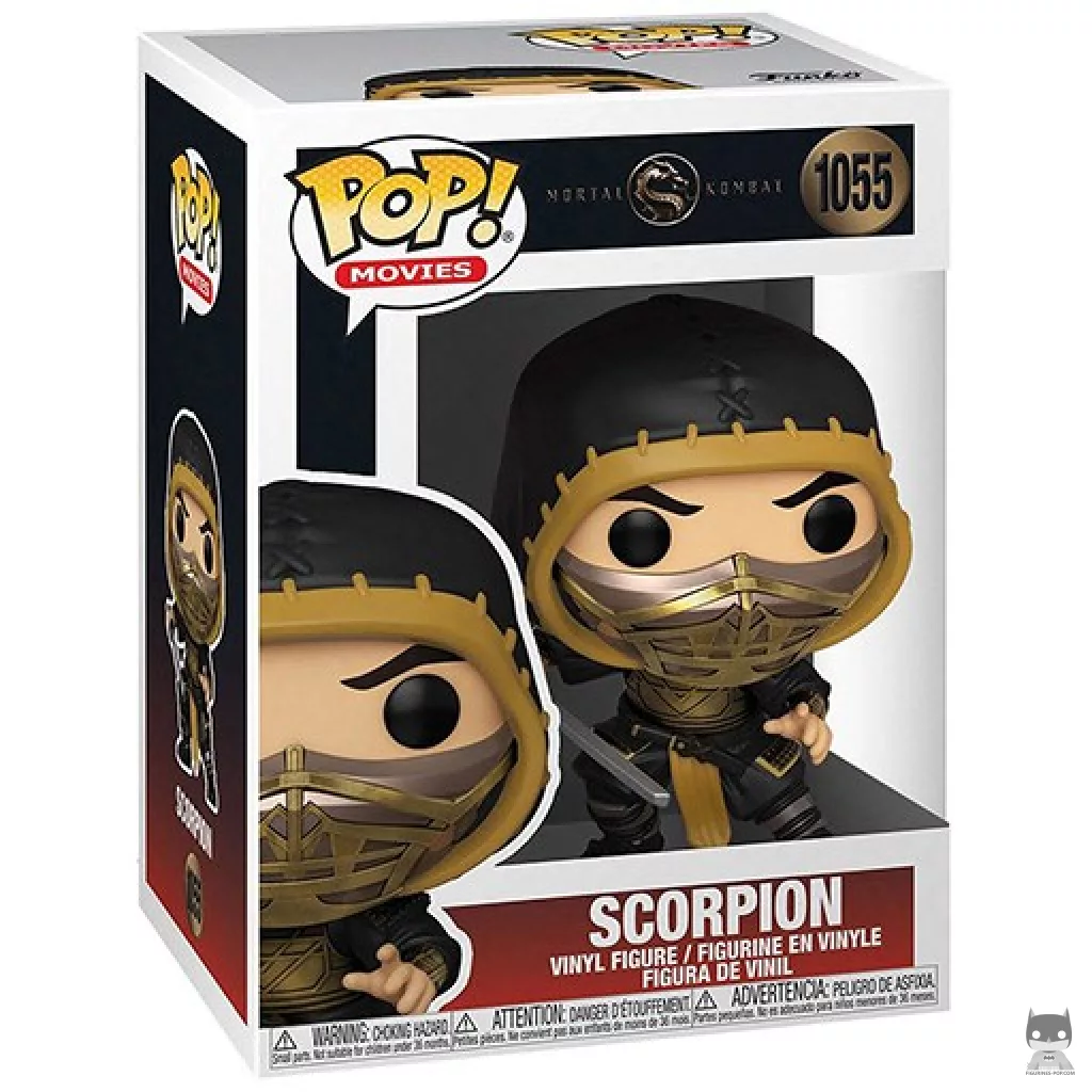 Figura Funko Pop! Scorpion en su caja