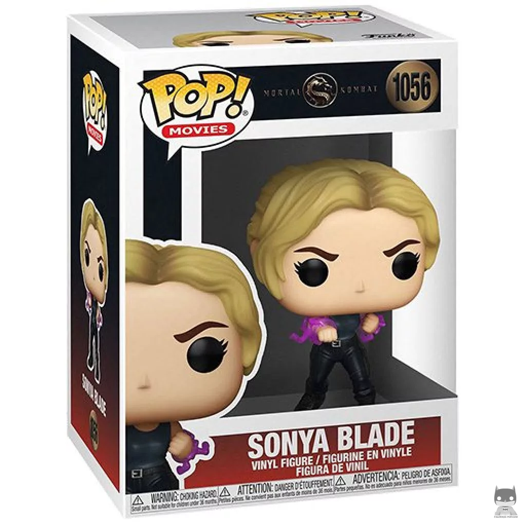 Figura Funko Pop! Sonya Blade en su caja