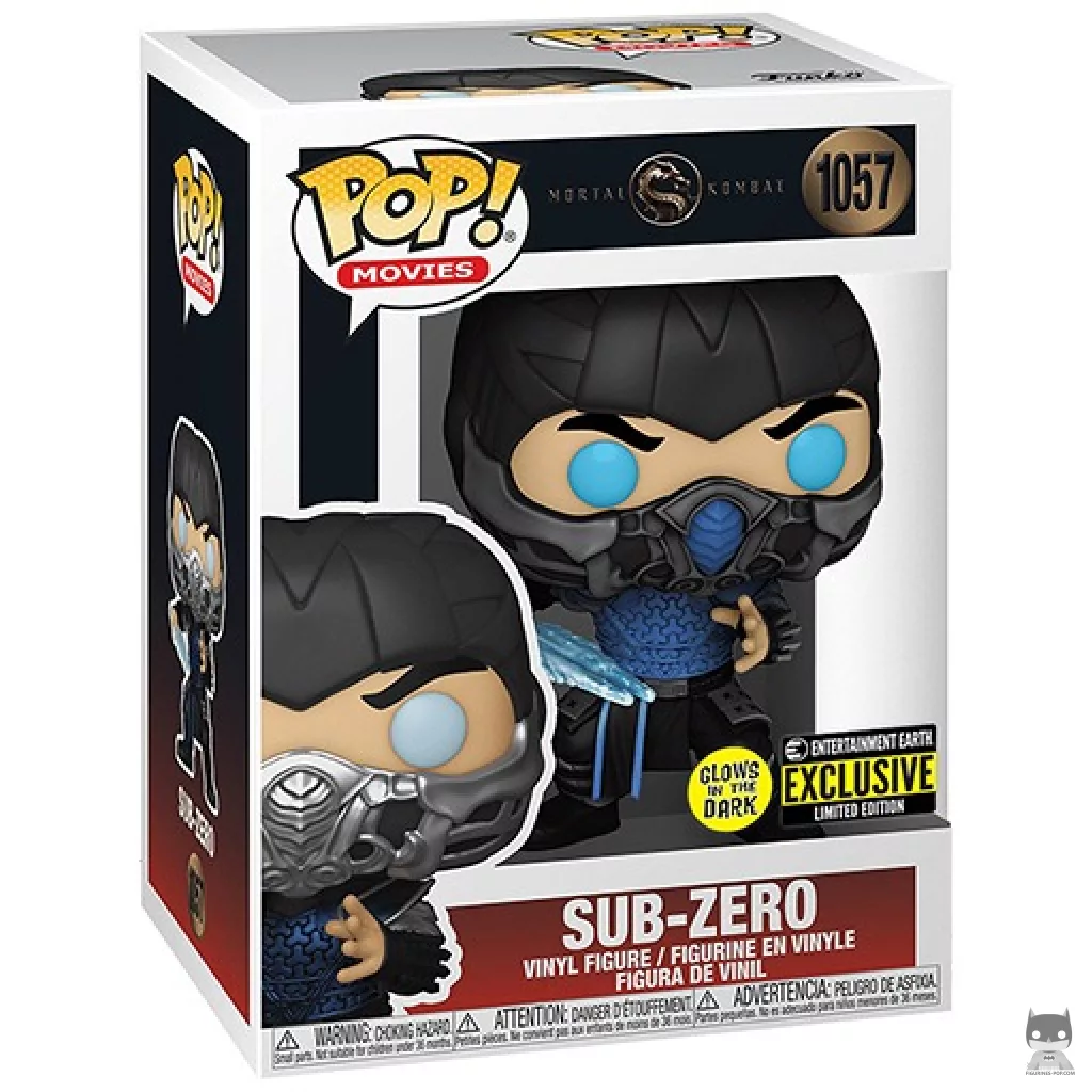Figura Funko Pop! Sub-Zero en su caja