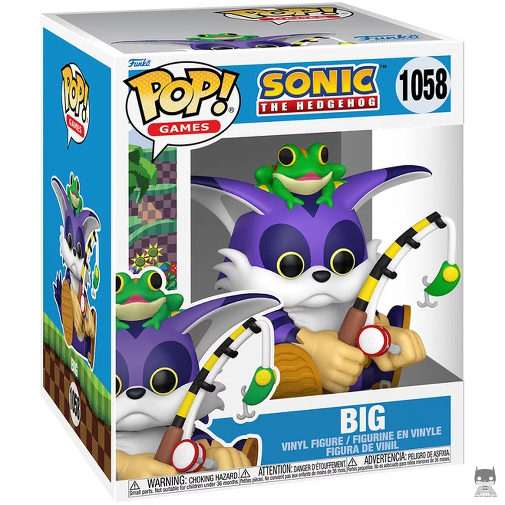 Figura Funko Pop! Big el gato en su caja