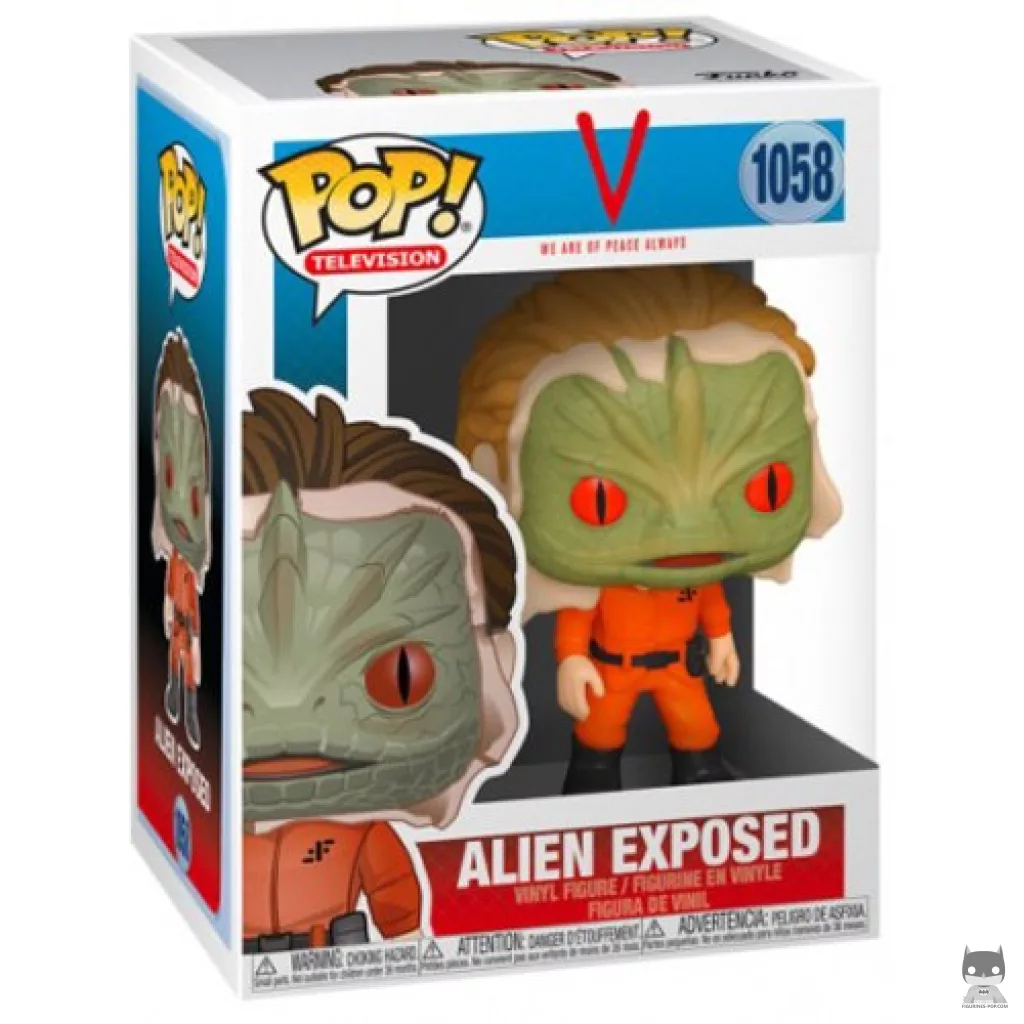 Figura Funko Pop! Visitante al descubierto en su caja