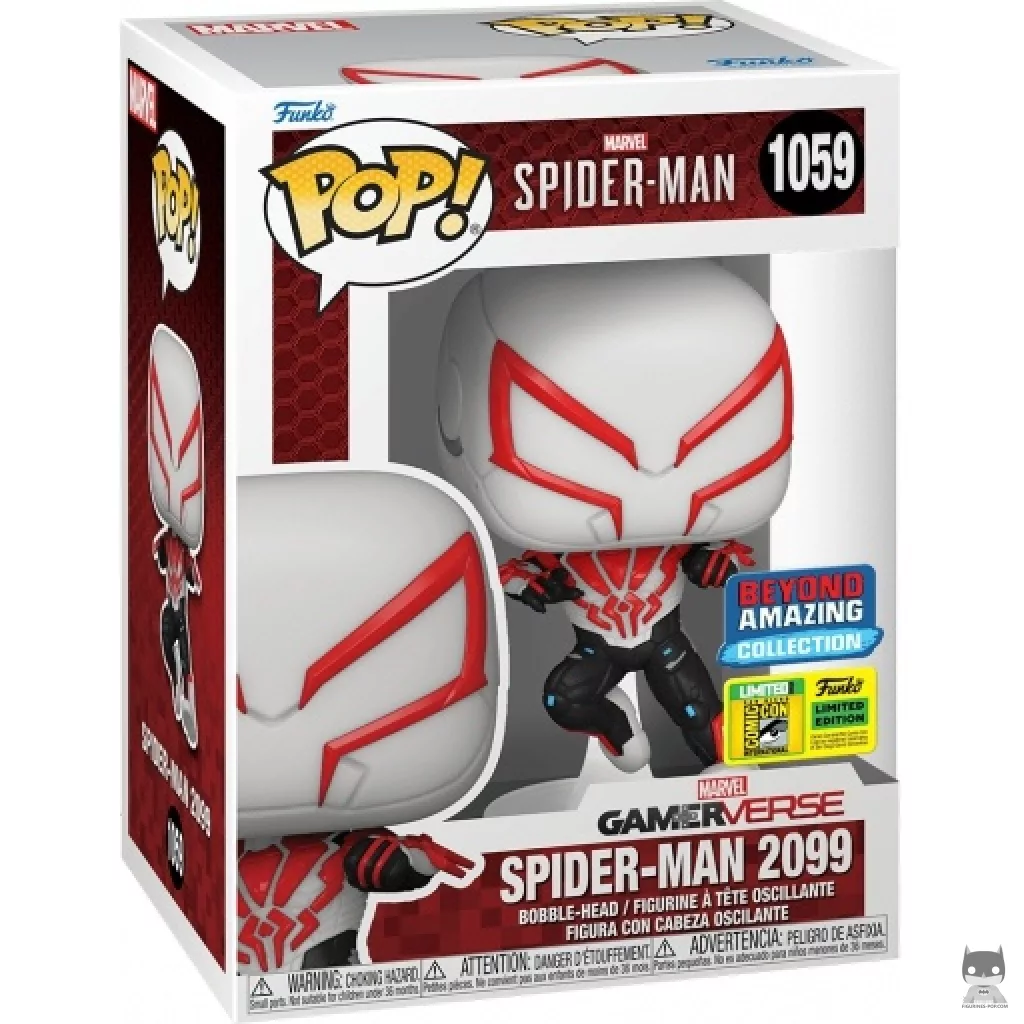 Figura Funko Pop! Spider-Man 2099 en su caja