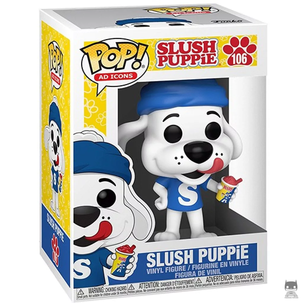 Figura Funko Pop! Slush Puppie en su caja