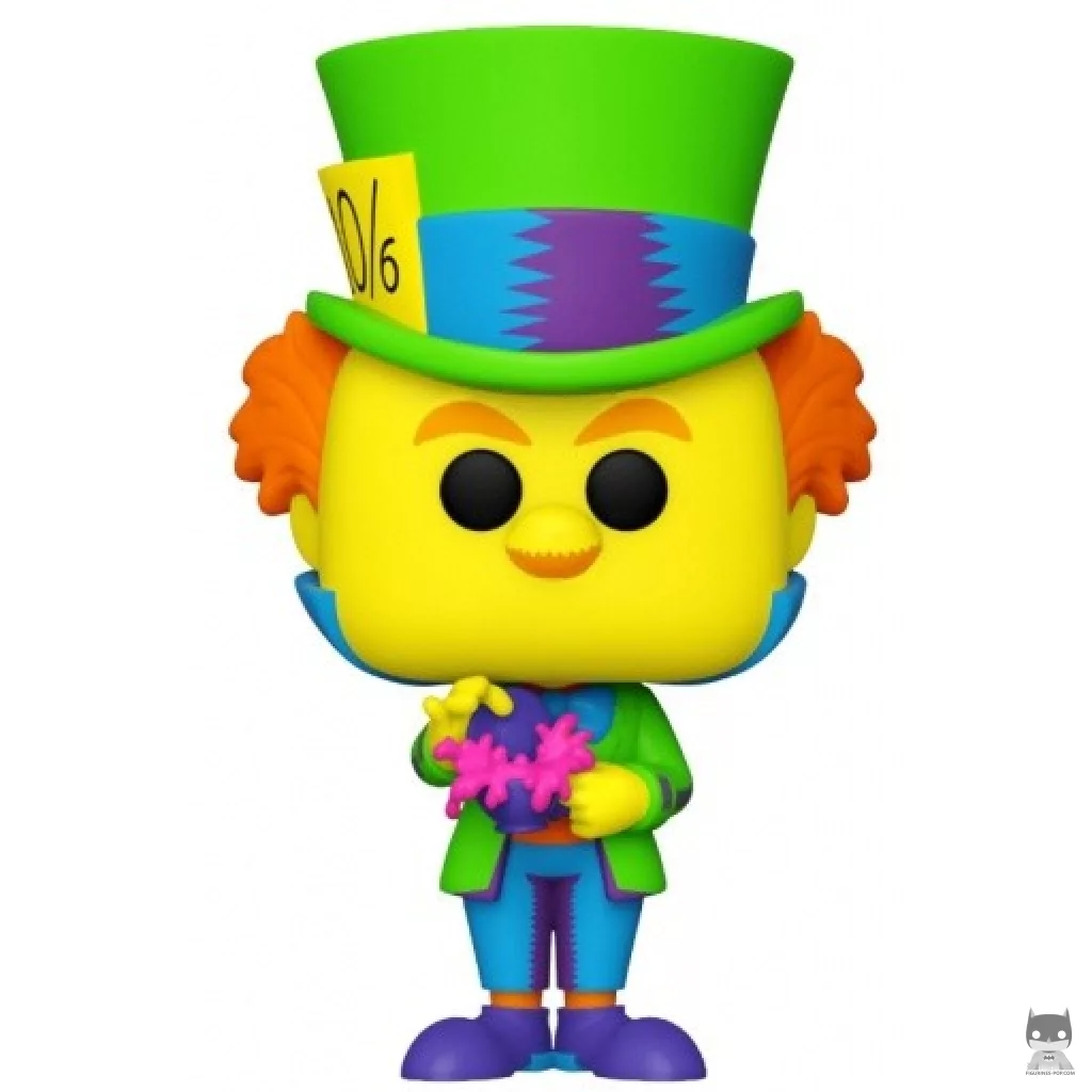 Figura Funko Pop! Sombrerero Loco (Luz negra) (Alicia en el país de las maravillas)