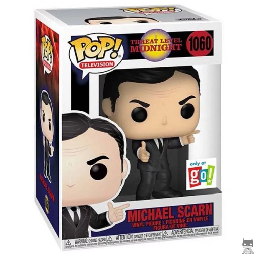 Figura Funko Pop! Michael Scarn en su caja
