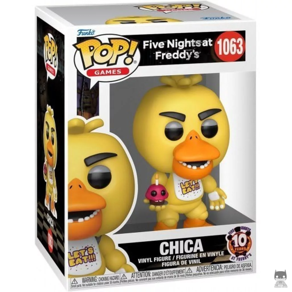 Figura Funko Pop! Chica (10.º aniversario) en su caja