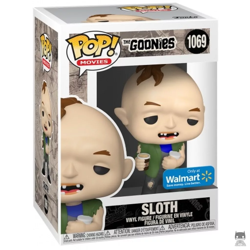 Figura Funko Pop! Sloth con helado en su caja