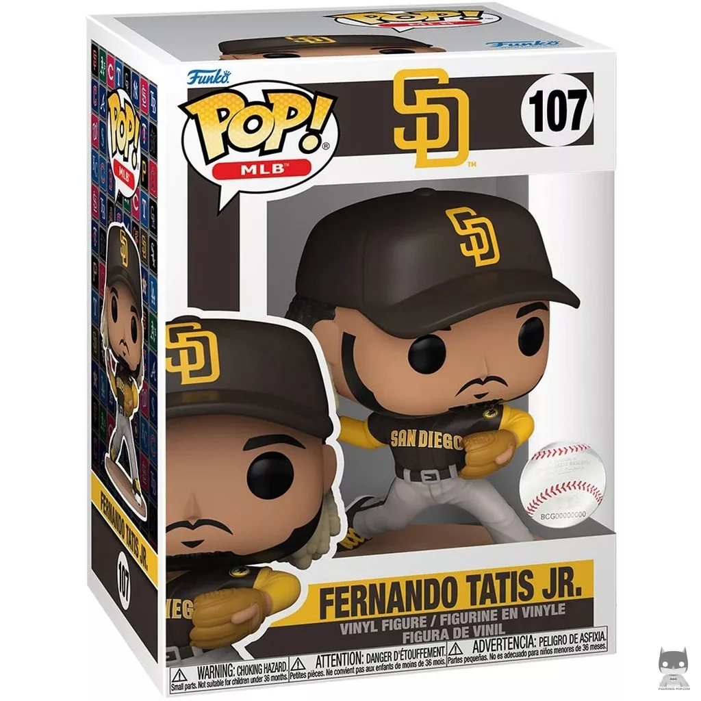 Figura Funko Pop! Fernando Tatís Jr. en su caja